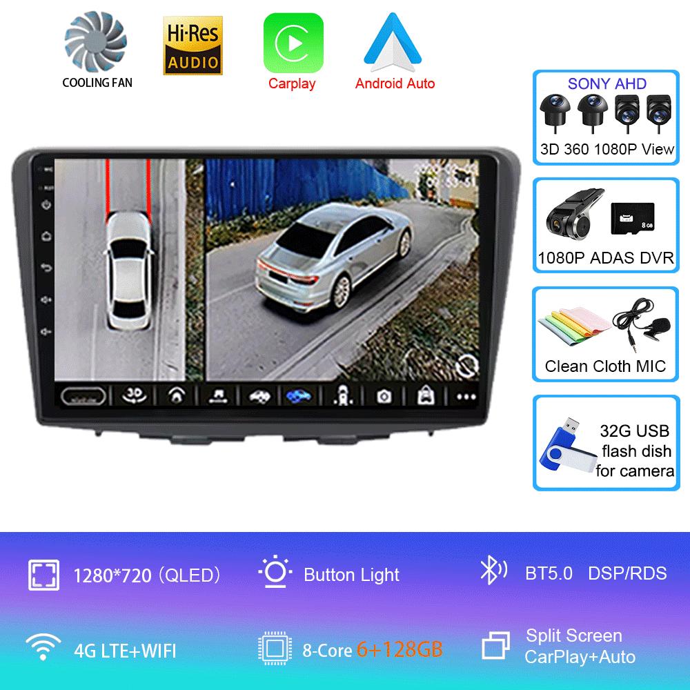 Android 14 For Suzuki Baleno 2016 2017 2018 2019 GPS Screen Support Rear Camera Carplay Car Multimedia Radio Video Player New