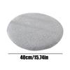 Круглая моющаяся сидушка из шерпы Мягкая многоразовая нескользящая подушка для сиденья Домашний повседневный декор для автомобильного сиденья Акцентные стулья Туалетные стулья