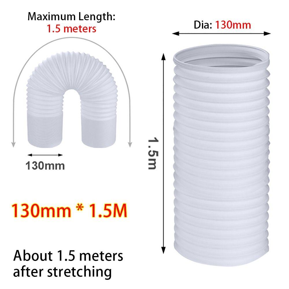 1Pcs Telescopic Exhaust Pipe Air Conditioning Accessories Duct Outlet Tube