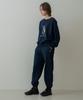 WIOE Wioe Logo Sweat Pants_Navy