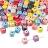 10 шт. ручная работа керамические фарфоровые бусины от сглаза шарм разделители свободные бусины для изготовления ювелирных изделий своими руками серьги браслет брелок аксессуары