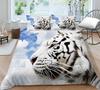 3D Printed Animal Tiger Comfortable Duvet Quilt Cover Pillowcase Bedding Set Children Bedroom Decoration Home Textile