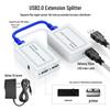 USB 2.0 100m Extender: USB To RJ45 Splitter for Mouse, Keyboard, Camera, Amplifier, Network