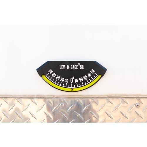 Sun Company Lev-o-gage Sr. Inclinometer - Perfect Level for RVs, Trailers, Campers, and Trailers | Made In the USA, Super Strong Adhesive, One Size