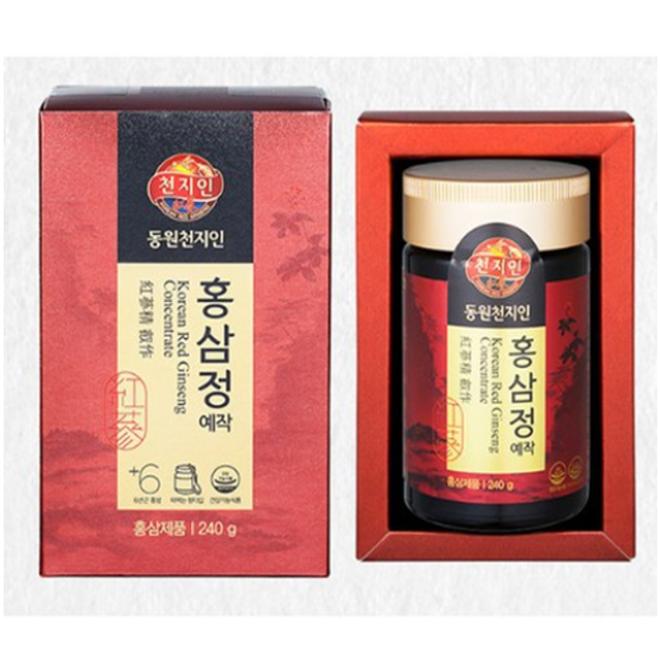 (Корейский красный женьшень) Экстракт красного женьшеня Cheonjiin, 6 лет (240г)