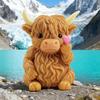 3D Silicone Mold Cow Standing Mountain Cute Farm Animal DIY Handcrafted Resin Casting Jewelry Making Mould