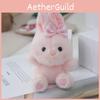Charming 16cm Plush Toy Keychain For Girls Lovable Cartoon Animal Backpack Decoration