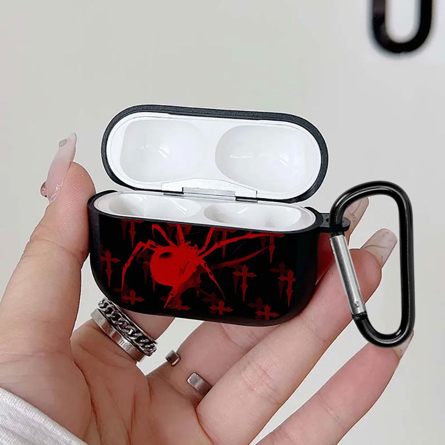 Красный Паук Мультяшный Стиль Чехлы для Наушников Чехол для Airpods Pro Pro3 4 1 Pro2 3 2