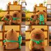 Charming Cute Cartoon Capybara Plush Animal Toy Adorable Kawaii Stuffed Doll