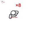 Carburetor Carb Float Bowl Gasket for Yamaha FZR250R FZX250 XJ600 XJ600N FZR250 FZR FZX XJ 250 600 R N S