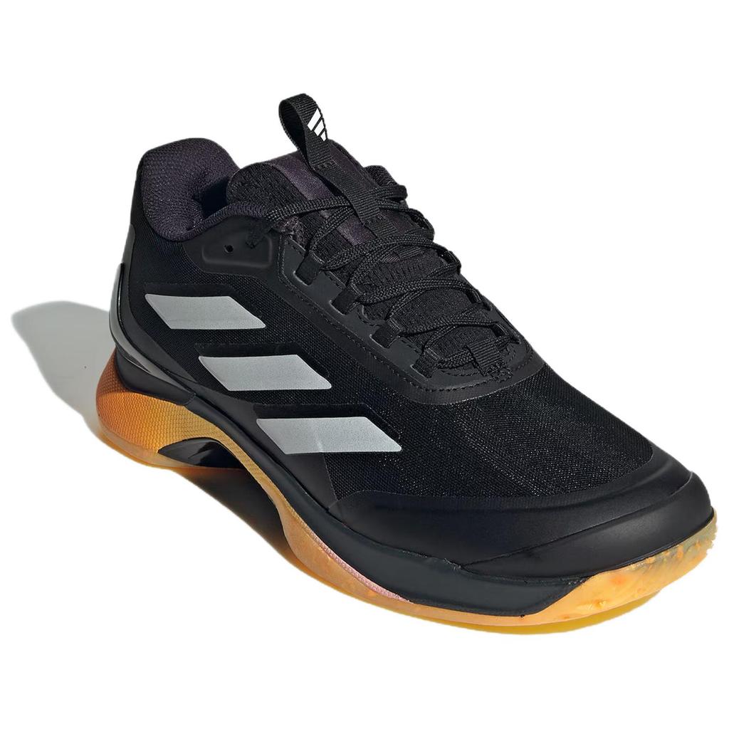 adidas Avacourt 2 Нескользящие износостойкие низкие теннисные туфли Женские Черно-белые IH2593