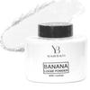 YUAANBEAUTY Банановая рассыпчатая пудра 45 г | Легкая| Стойкое покрытие| Матирующий финиш| Уменьшает блеск| Подходит для всех типов кожи (белый)