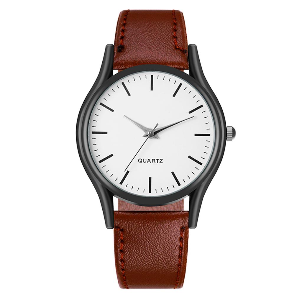 Men's Fashion Business Design Hand Watch Leather Watch