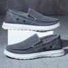 Men's Canvas Shoes Fashion Slip On Flat Casual Sneakers Male Light Soft Sole Large Size Footwear Zapatillas Hombre 2024