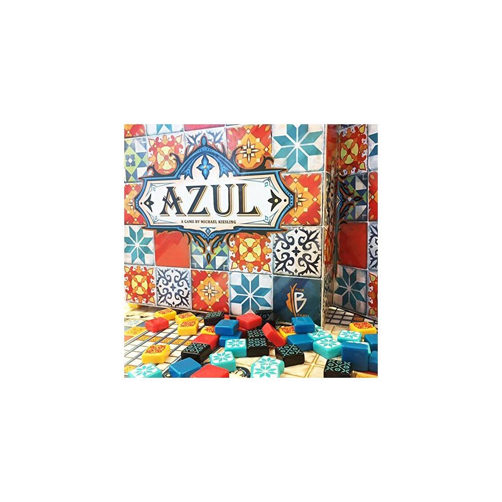 | Azul | Tile Laying Game | Ages 8+ | 2 to 4 Players | 30 to 45 Minutes Playing Time,Black