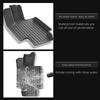 Sambee for Tesla Cybertruck 2024 2025 2026 TPE Floor Mats Wear-resistant Foot Pad Rear Trunk Protective Pad Car Accessories