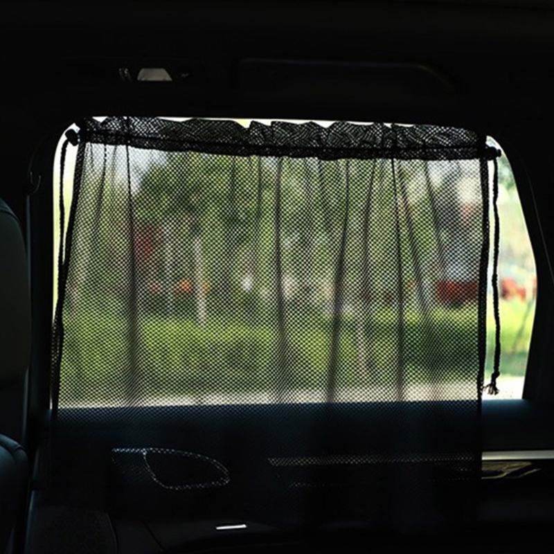 Автомобильные шторки от солнца Защита от солнечного света Сетчатая ткань Подходит для комфортного и приватного вождения