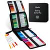 Ohuhu Illustration Marker Fine Pen 80 Color Set Акварельная ручка для иллюстраций Кисточка с наконечником Двойной маркер Цветная ручка Раскраска Блокнот для рисования