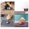 Dog Feeding Mats Waterproof Silicone Pet Feeding Mat For Dogs And Cats