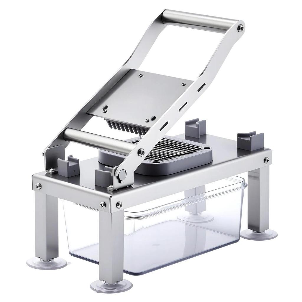 Food Chopper Veggie Cutter Hotel Restaurant Vegetable with Container 9 Blades