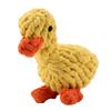 1 шт. Милая игрушка для собаки в форме утки, хлопковая веревка, жевательная игрушка для щенков