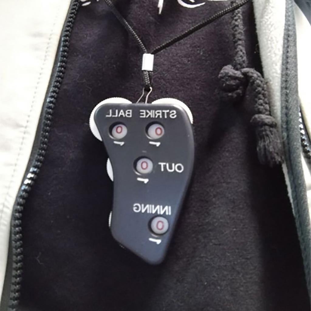 Индикатор судьи, бейсбольный кликер, ручной счетчик игр в бейсбол и софтбол, 4-колесный бейсбольный арбитр, простой в использовании