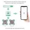 WiFi Монитор для Автомобиля с Ребенком Беспроводная Камера Мониторинга для Детского Сиденья, Установленного Лицом Назад 360 градусов Вращение Ночное Видение Питание от USB Зеркало-Камера для Автомобиля с Ребенком