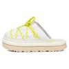 Comfortable Casual Open-Toe Slippers Women Slippers White 1143951-WHT