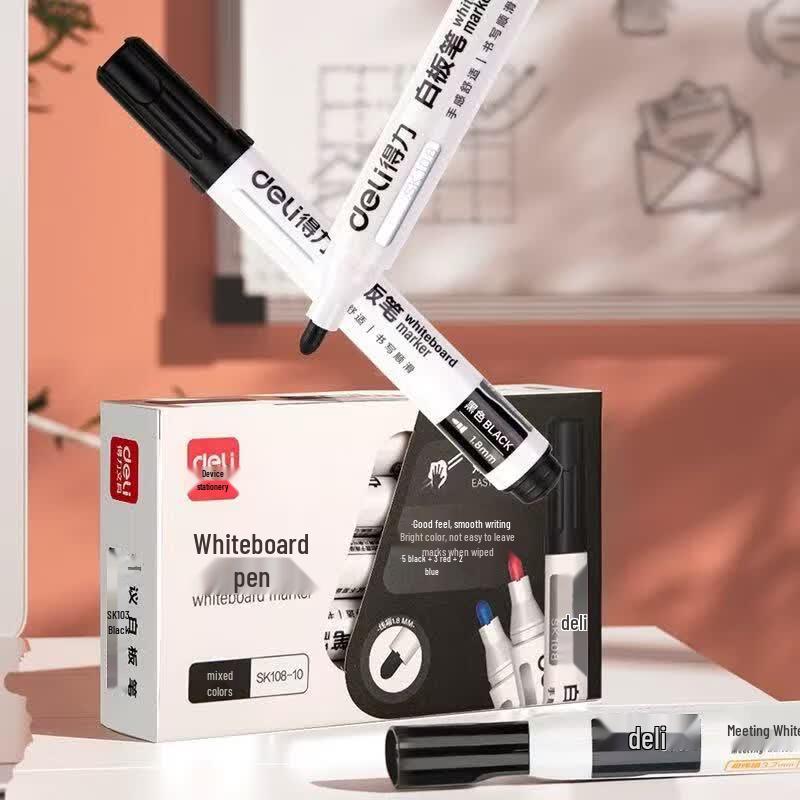 Deli Industrial Marker Pens