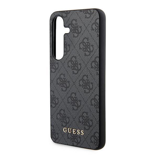 Etui do Samsung Galaxy A35 Guess 4G Metal Gold Logo Czarne