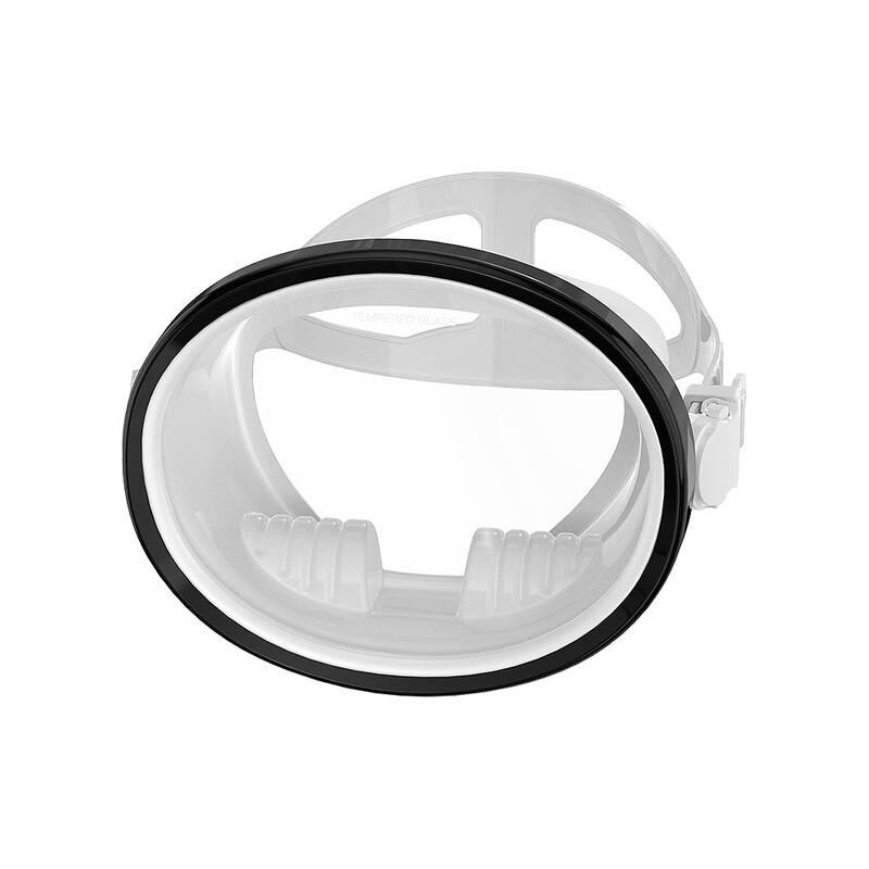 Ambassador Full Dry Wide View Tempered Glass Diving Mask