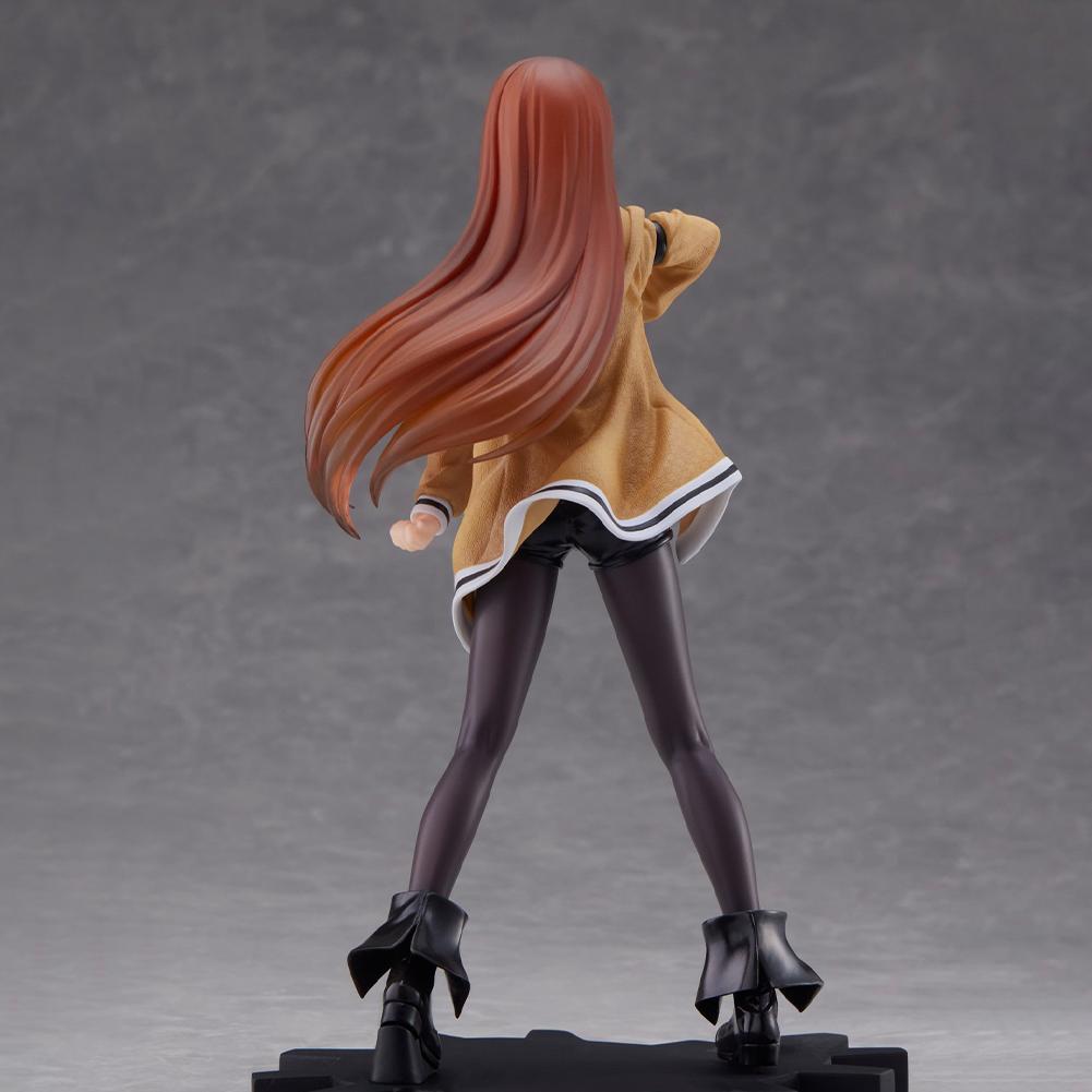 Anime Makise Kurisu Figure Makise Kurisu Action Figure Makise Beauty PVC Model Desktop Ornaments Collection Child Toy Gifts 18cm