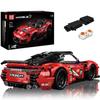 MOULD KING 13176 Технический автомобиль с дистанционным управлением, спортивный автомобиль, строительные блоки, игрушки, Technoloy, супер гоночный автомобиль, модельные наборы, подарок для мальчиков