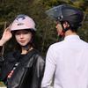 Rechargeable LED Tail Light Motorcycle Helmet Electric Scooter Riders - Half Face ABS Safety With 3C Certification