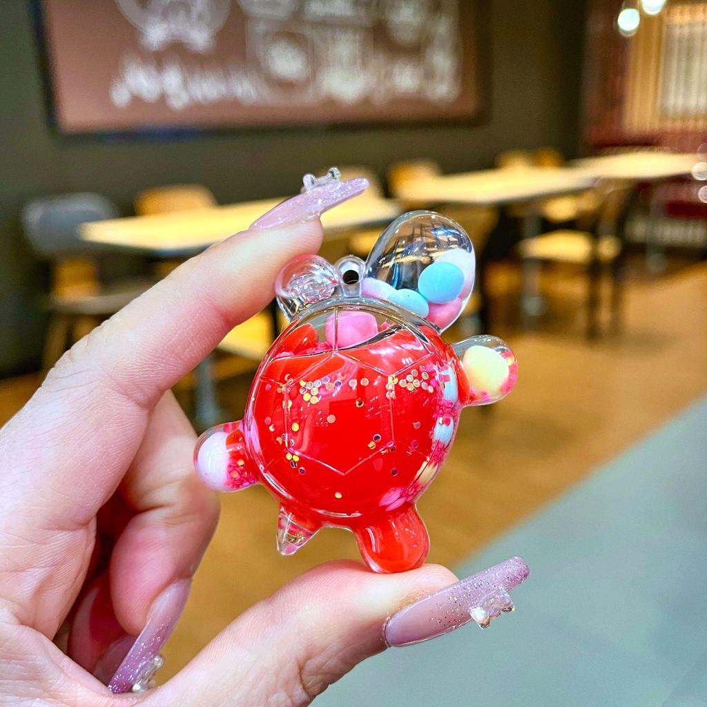 Светящаяся фигурка черепахи в виде зыбучего песка, подставка для украшений в закрытой коробке.