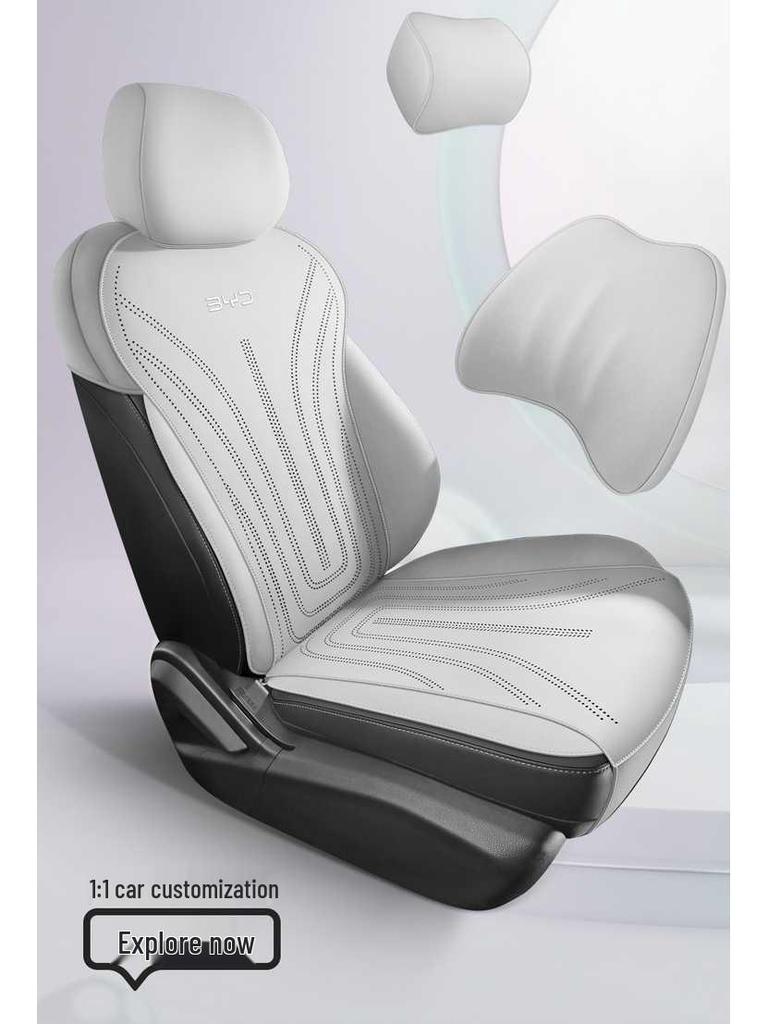 BYD Sea Lion 05EV Suede Seat Cushion Cover - Four Seasons Universal Fit