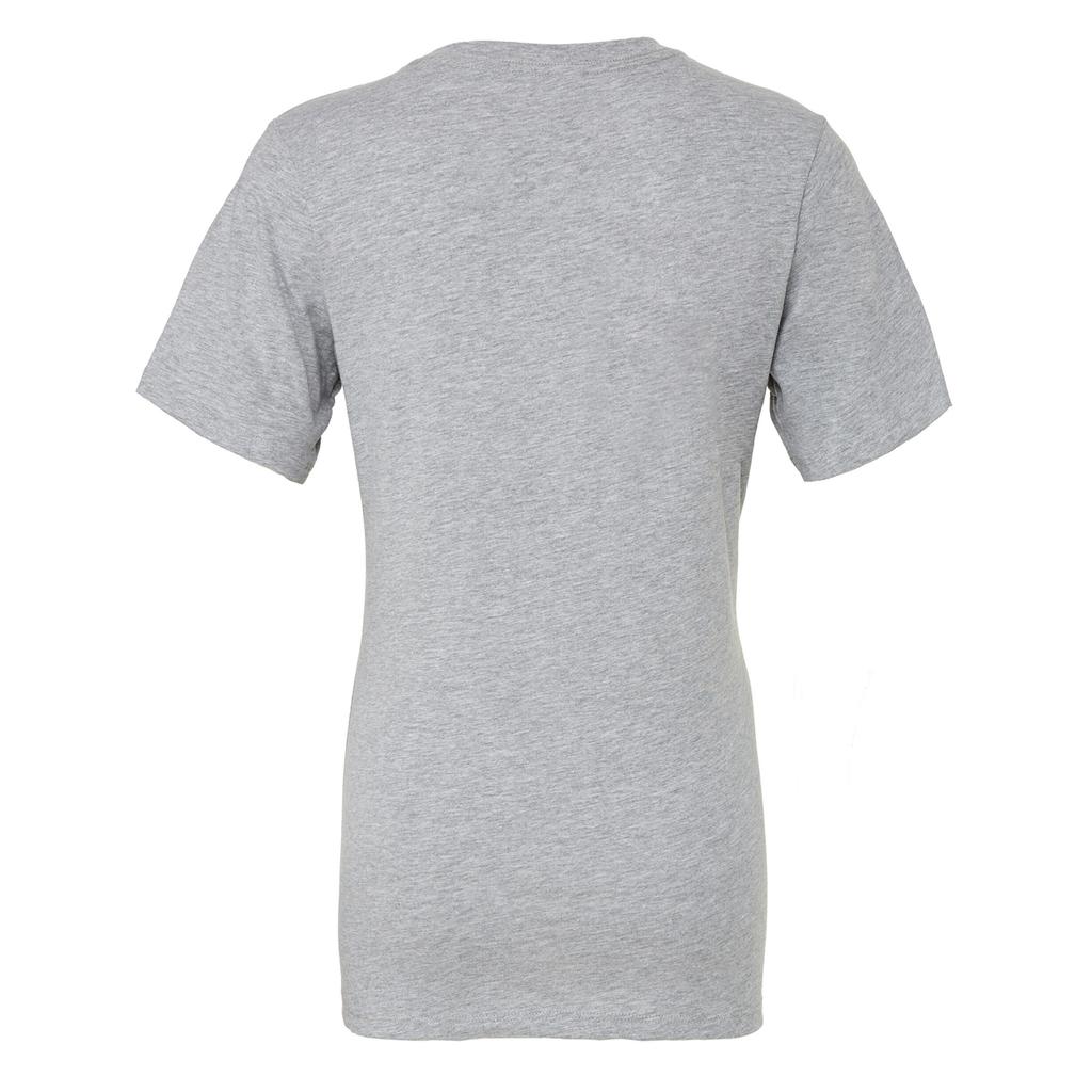 Bella + Canvas Женская/женская футболка свободного кроя из джерси Хизер