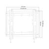Cabletech TV mount for 13"-42" TVs