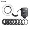 Godox ML-150II Universal Macro Ring Flash Light 11 Levels Adjustable Brightness GN12 Fast Recycle