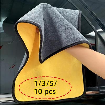 Салфетка из суперабсорбирующей микрофибры - упаковка 1/3/5/10 шт., многоцелевое кухонное и автомобильное полотенце, многоразовая салфетка для удаления пыли