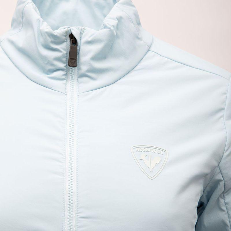 Women's ROSSIGNOL Fitted Softshell Jacket with Stand-up Collar and Zip