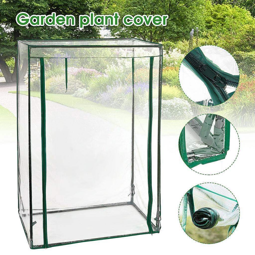 Мини ПВХ Теплый Ярус Бытовой Растение Парниковая Пленка Водонепроницаемая Защита от УФ Защищает Растения Томатов Цветы (без железной подставки) 29.37 * 19.69 * 59.06 дюйм