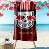 Пляжное полотенце с принтом RB Leipzig, Большое мягкое быстросохнущее полотенце для пляжа, кемпинга, плавания