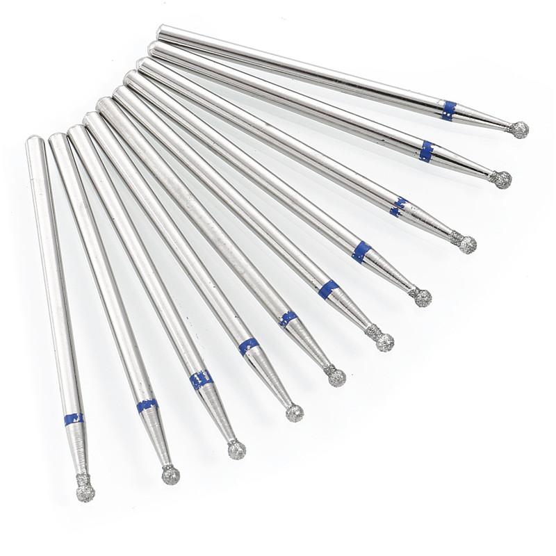 Алмазные сверла для ногтей, вращающиеся электрические фрезы для педикюра, маникюра, пилочки для кутикулы, инструменты для ногтей, аксессуары