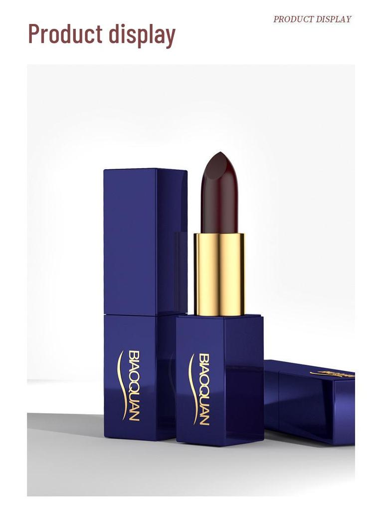 Увлажняющая помада Bioquan Black Magic с длительным эффектом - Не липкая и Не выцветающая