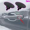 2Pcs Car Boot Door Handle KeyHole Cap Plug Cover Clip Black For Ford Mondeo IV Focus Hatchback I II III Focus Sedan II New