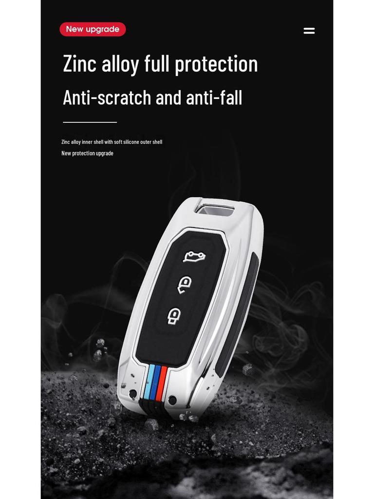 Yuhu 9 Smart Key Case: Metal Shell for Ford Jiangling Yuhu 7 Pickup - 20 Model Options