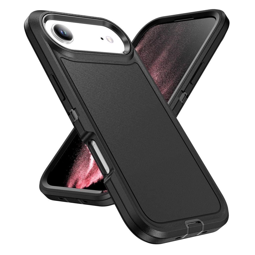 For iPhone Air Case PC + Silicone + EVA 3 in 1 Shockproof Phone Cover
