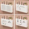 Новый беспроводной маршрутизатор Wi-Fi, ящик для хранения, розетка для гостиной, украшение Wi-Fi, настенная телевизионная приставка, стойка, органайзер для кабеля питания