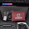 Car Keychain Key Storage Bag Anti-Lost Loop Sticker For Volvo ES90 EC40 EX40 EM90 XC90 V90 V60 XC60 V40 S80 S60 S90 C40 XC40 V70